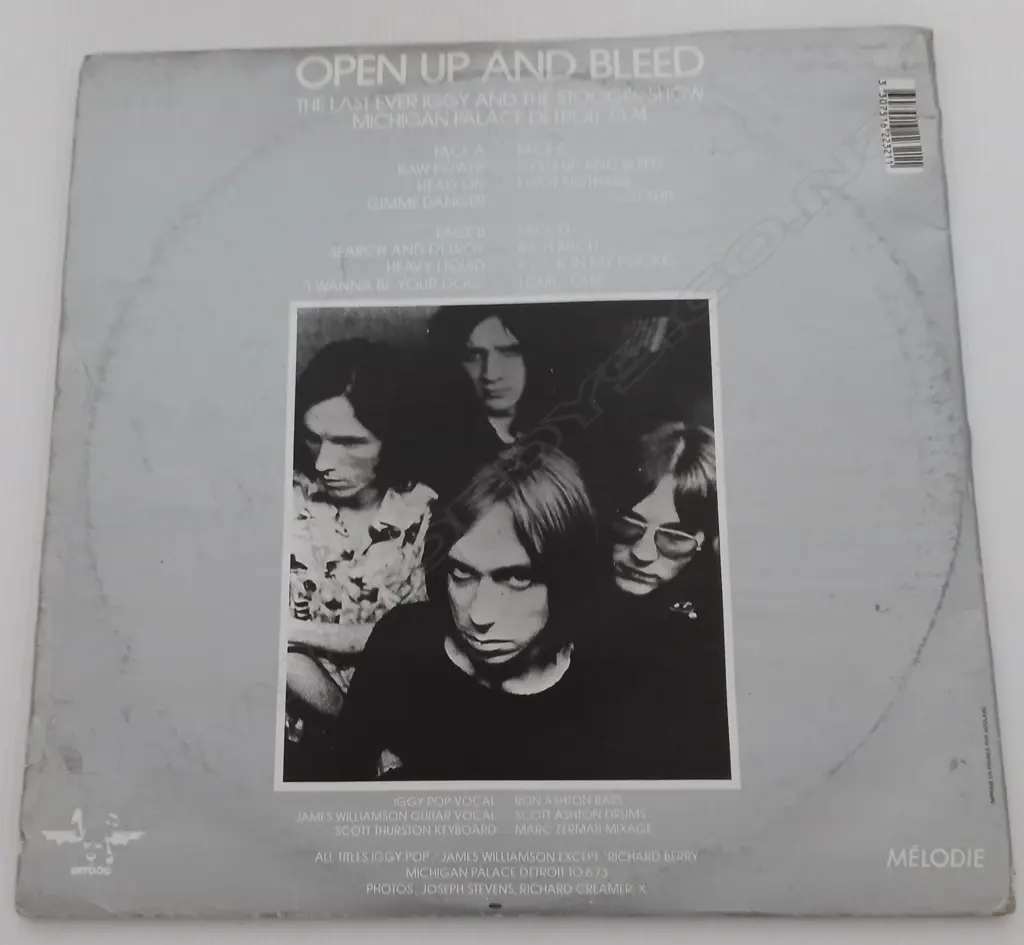 The Stooges, Metallic 2xKO (Double album, white vinyl) Image 1++
